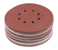 YATO Suchý zipsový kotúč 150 mm / P150 s 8 otvormi (50 ks/bal)
