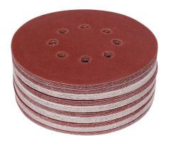 YATO Suchý zipsový kotúč 150 mm / P120 s 8 otvormi (50 ks/bal)
