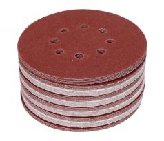 YATO Suchý zipsový kotúč 150 mm / P60 s 8 otvormi (50 ks/bal)