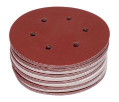 YATO Suchý zipsový kotúč 150 mm / P180 s 6 otvormi (50 ks/bal)