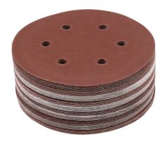 YATO Suchý zipsový kotúč 150 mm / P150 s 6 otvormi (50 ks/bal)