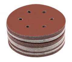 YATO Suchý zipsový kotúč 150 mm / P120 s 6 otvormi (50 ks/bal)