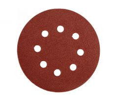 YATO Suchý zipsový kotúč 125 mm / P220 s 8 otvormi (5 ks/bal)