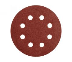 YATO Suchý zipsový kotúč 125 mm / P80 s 8 otvormi (5 ks/bal)