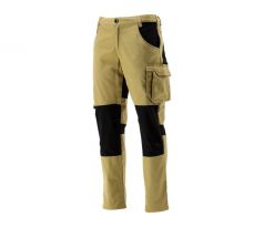 Pracovné bezpečnostné nohavice YATO, veľkosť M, khaki
