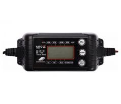 YATO Nabíjačka batérií 6/12 V 1/4 A max. 120 Ah LCD displej