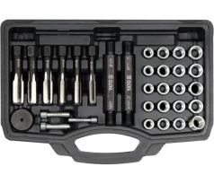 Súprava na opravu závitu brzdového strmeňa 16 kusov M19x1,25 mm HSS YATO