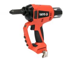 YATO Akumulátorový nitovací stroj 125 mm 18 V (bez batérie a nabíjačky)