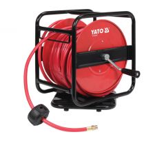 YATO Automatický navijak pneumatických hadíc 8 mm x 30 m kovový