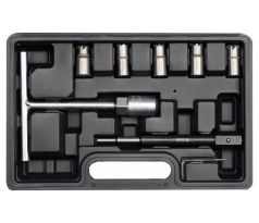 Sada fréz na sedlá trysiek vstrekovačov