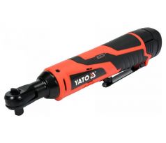 YATO Akumulátorový rohový rázový uťahovák 3/8" 45 Nm 12 V Li-Ion (1 x 2,0 Ah batéria + nabíjačka)