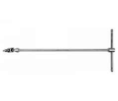 Kĺbová kľučka v tvare T 1/4" 450 mm CrV YATO