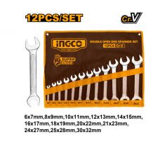 INGCO Sada kľúčov 8 dielov 6-32 mm CrV