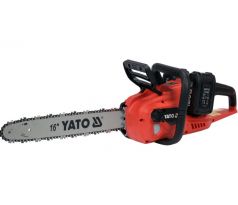 YATO Akumulátorová reťazová píla 16” 2 x 18 V (2 x 4,0 Ah batérie + nabíjačka)