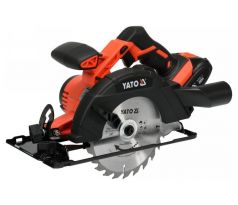 Akumulátorová okružná píla 165 mm 18 V Li-Ion (1 x 2,0 Ah akumulátor + nabíjačka) YATO