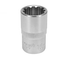 YATO Nástrčkový kľúč Spline 1/2 16 mm CrV