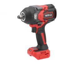 YATO Akumulátorový rázový uťahovač 1/2” 1200 Nm 18 V bezuhlíkový (batéria a nabíjačka nie sú súčasťou balenia)