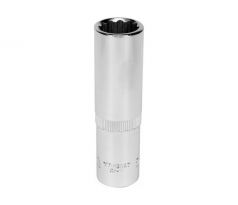 Dlhý nástrčný kľúč 12 nástrčných hlavíc 1/2" 15 mm CrV YATO