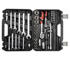 Gola sada 1/2”, 1/4” + príslušenstvo 82 ks