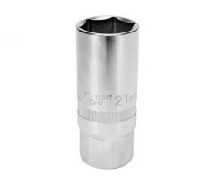 Sviečkový kľúč 1/2" 21 mm / 64 mm CrV YATO