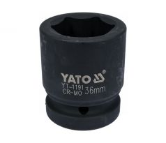 YATO hlavica na náradie 1” 36 mm CrMo