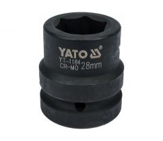 Nadstavec 1” rázový šesťhranný 28 mm CrMo