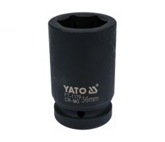 YATO dlhá hlavica na náradie 1” 36 mm CrMo