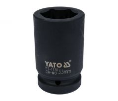 YATO dlhá hlavica na náradie 1” 33 mm CrMo