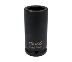 Nadstavec 3/4” rázový šesťhranný hlboký 28 mm CrMo