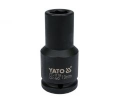 Nadstavec 3/4” rázový šesťhranný hlboký 19 mm CrMo