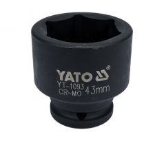 Nadstavec 3/4” rázový šesťhranný 43 mm CrMo