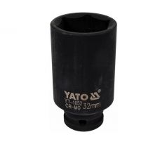 Nadstavec 32 mm CrMo 1/2” rázový šesťhranný hlboký