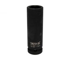 Nadstavec 17 mm CrMo 1/2” rázový šesťhranný hlboký