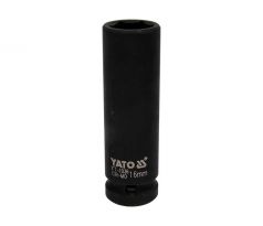 Nadstavec 16 mm CrMo 1/2” rázový šesťhranný hlboký