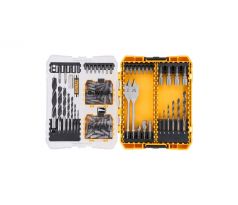 DEWALT TOUGHCASE Sada hrotov a vrtákov 100 kusov (PH, PZ)
