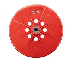Okrúhly brúsny tanier na suchý zips pre brúsku na steny 225 mm YATO