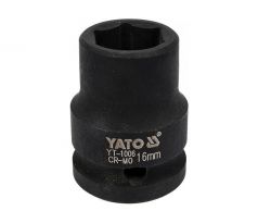 Nadstavec 1/2” rázový šesťhranný 16 mm CrMo