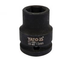 Nadstavec 1/2” rázový šesťhranný 15 mm CrMo