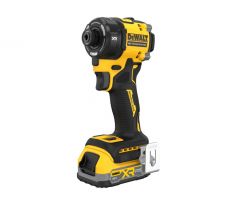 DEWALT Akumulátorový hydraulický rázový uťahovák 18V 1/4 50 Nm v kufri (2 x 1,7 Ah batérie + nabíjačka)