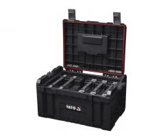 Box na náradie + 5 ks organizérov 240 x 450 x 320 mm YATO