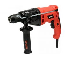 Elektrická príklepová vŕtačka 13 mm 850 W YATO