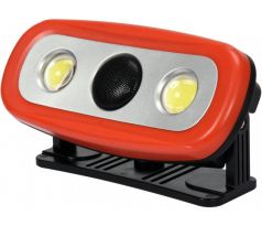 Dobíjací LED reflektor s reproduktorom 2000 lumenov YATO