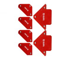 SADA ZVÁRACÍCH MAGNETICKÝCH UHOLNÍKOV 6 KS