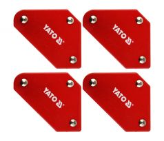 SADA ZVÁRACÍCH MAGNETICKÝCH UHOLNÍKOV MINI 4 KS