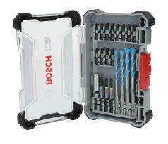 BOSCH PRO Hrot bitov Impact a sada univerzálnych vrtákov 20 kusov 1/4 Hex