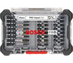Sada bitov BOSCH PRO Impact 24 kusov 1/4 Šesťhran