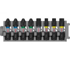 Sada bitov BOSCH PRO Impact 8 dielov 25m (PH2x2 / PZ2x2 / H5/T20/T25/T30x1 ks) 1/4 imbus