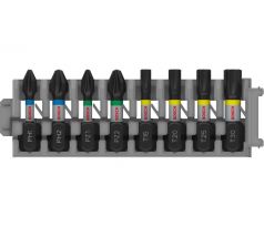 Sada bitov BOSCH PRO Impact 8 dielov 25m (PH1/PH2/PZ1/PZ2/T15/T20/T25/T30) 1/4 imbus