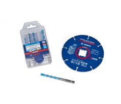 BOSCH EXPERT Univerzálna sada vrtákov 5 dielov + 125 mm multi-rezný kotúč X-LOCK