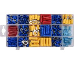 Sada medených podložiek a odtokových zátok, 534 ks, mix veľkostí